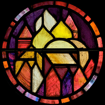 Window by Tim Lewis, Church of St Luke, Cwmdare	